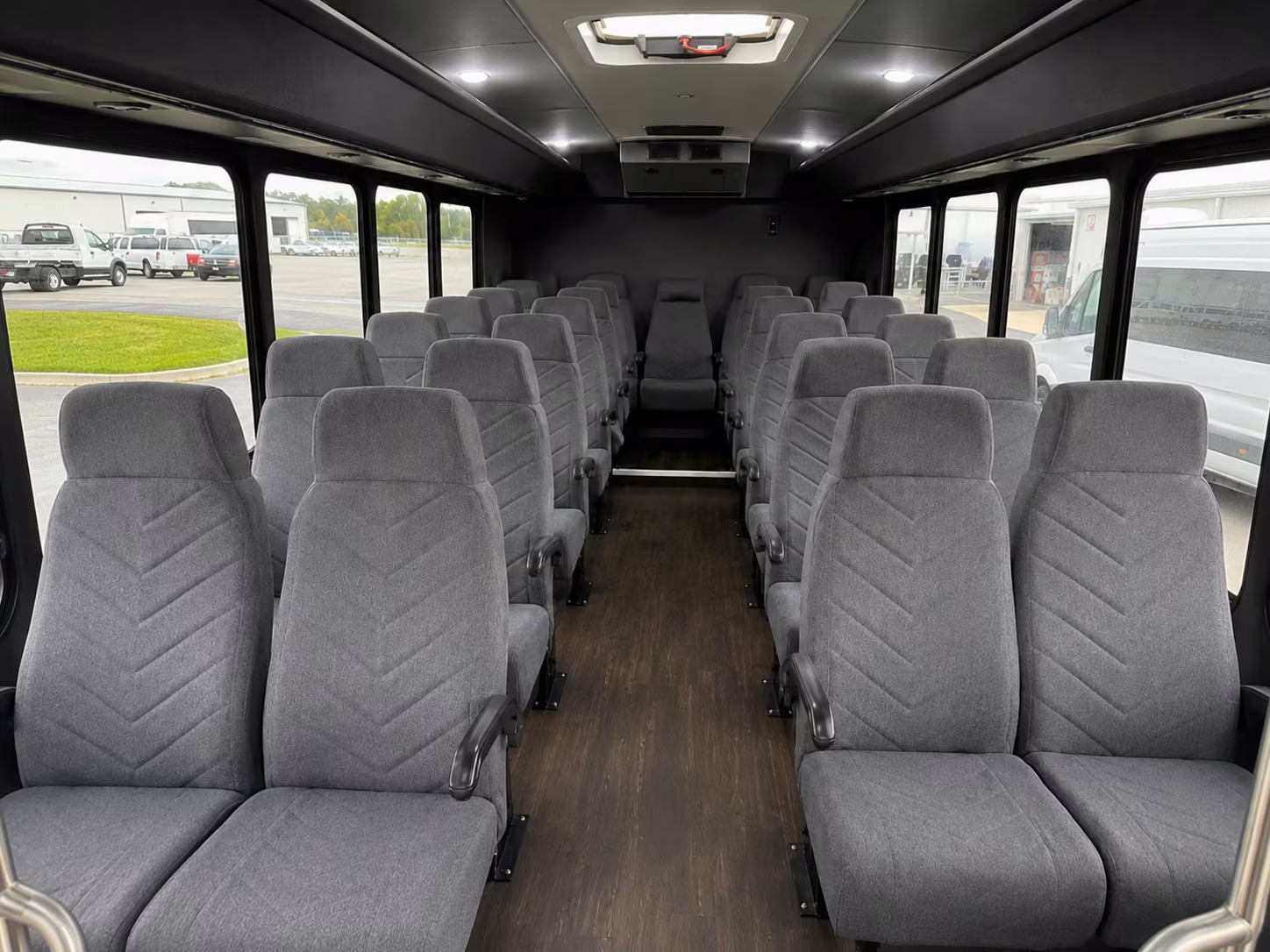 20 passenger minibus interior