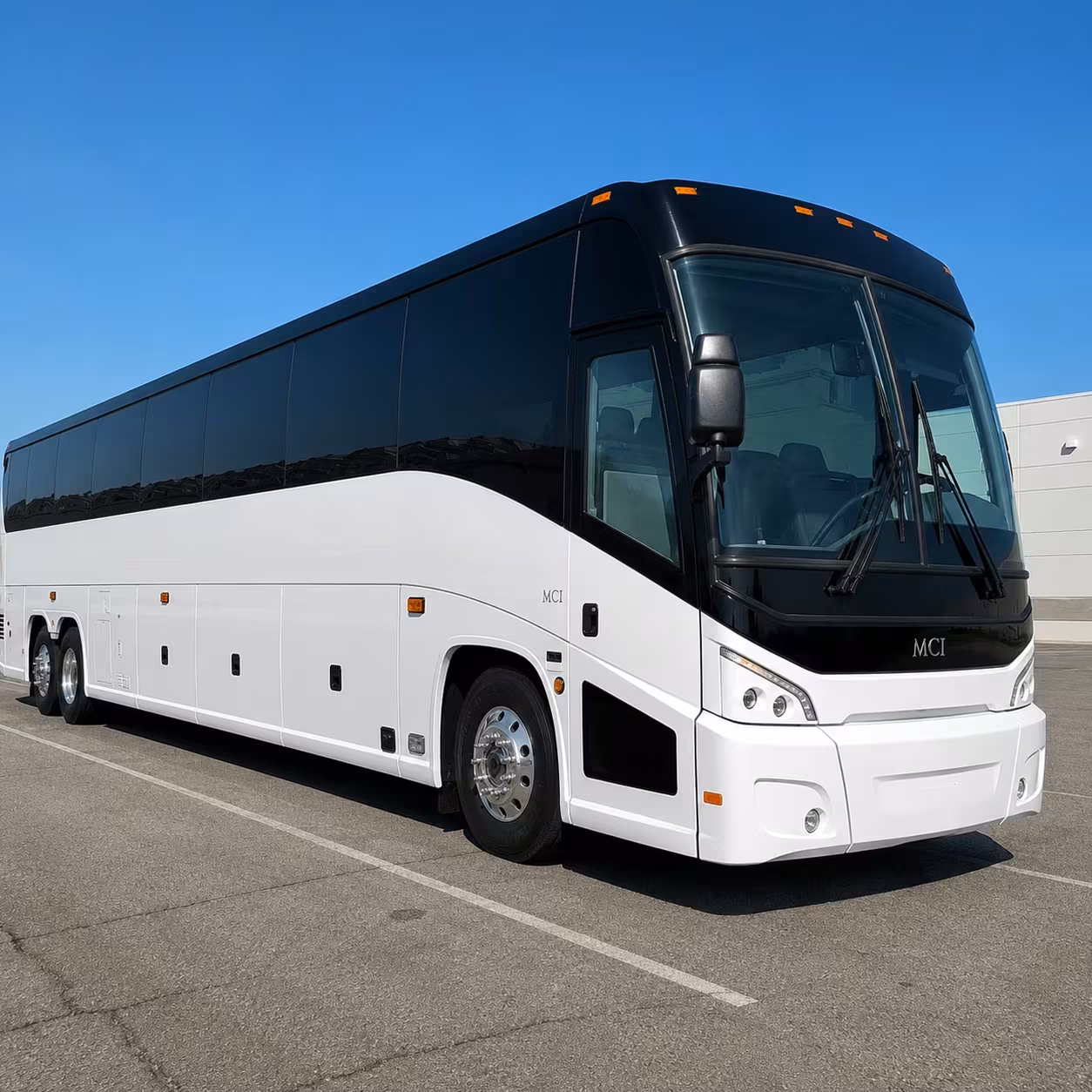 construction worksite shuttle buses in mountain view