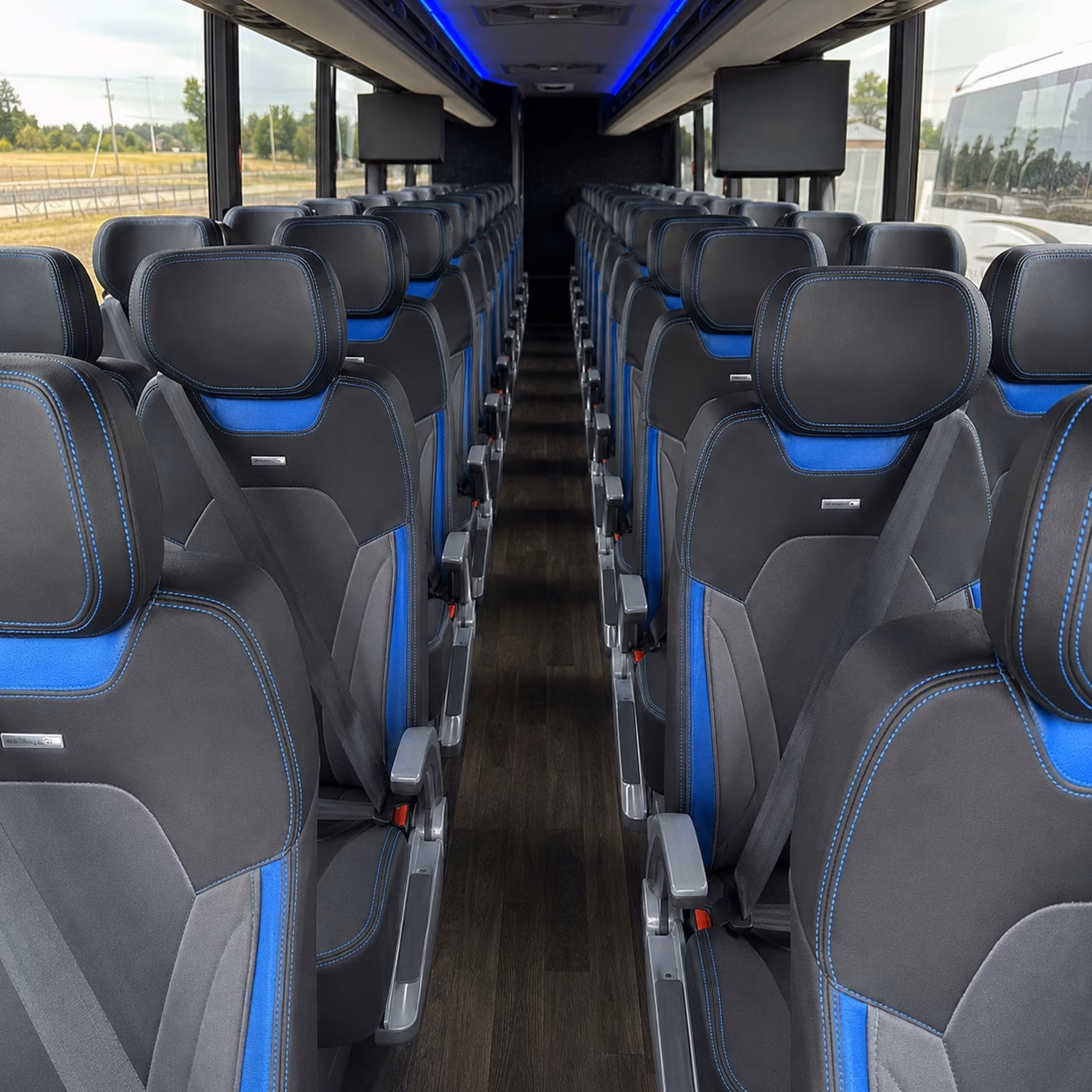 military delegation charter bus rentals in mountain view