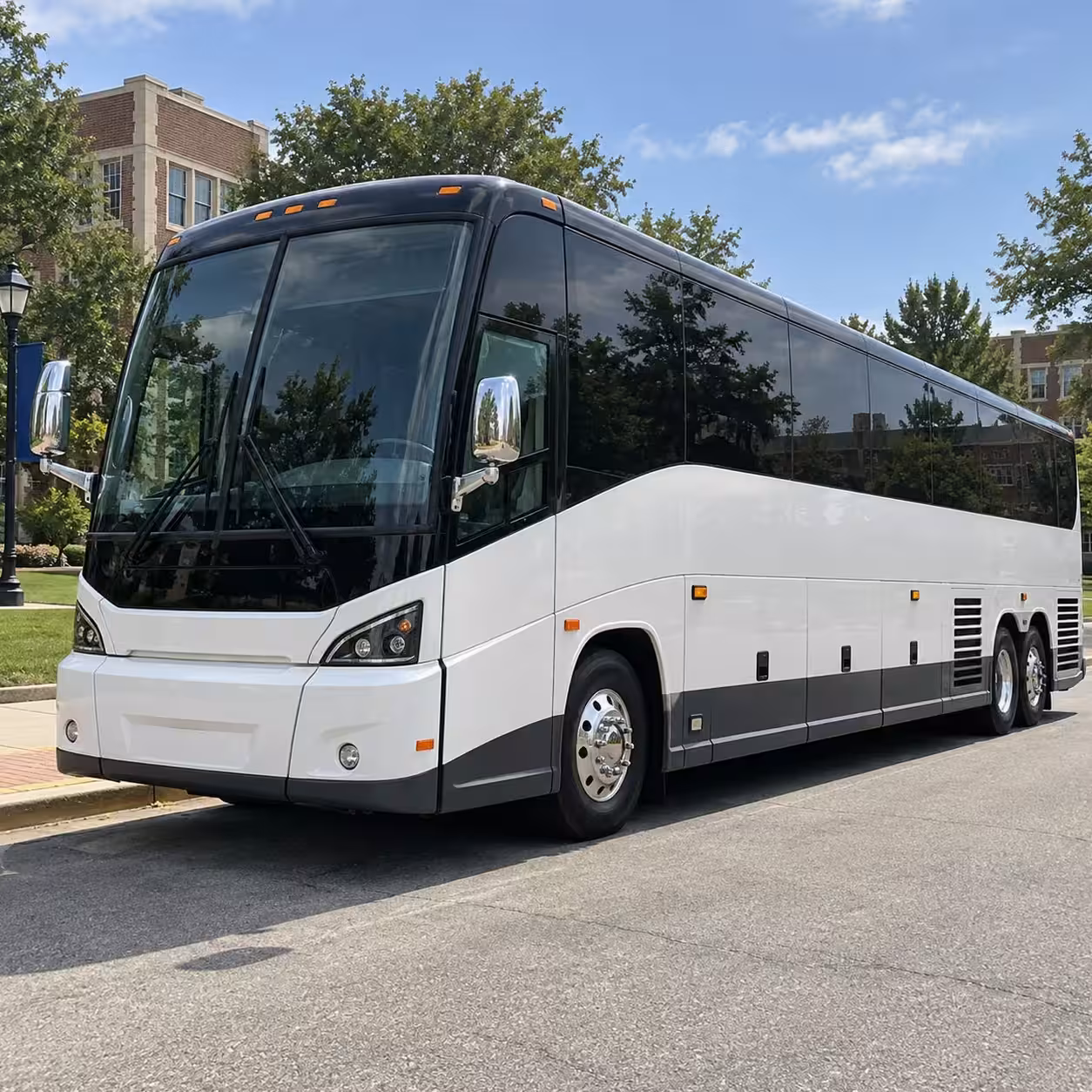 mountain view shuttle buses for corporate outings to sf games