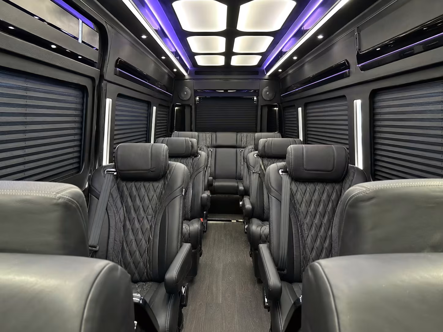 sprinter van with driver interior